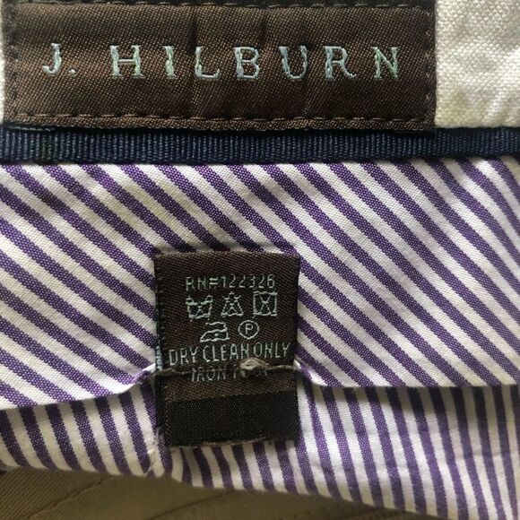 J. HILBURN Pants, Tan Size 36 - Picture 3 of 5